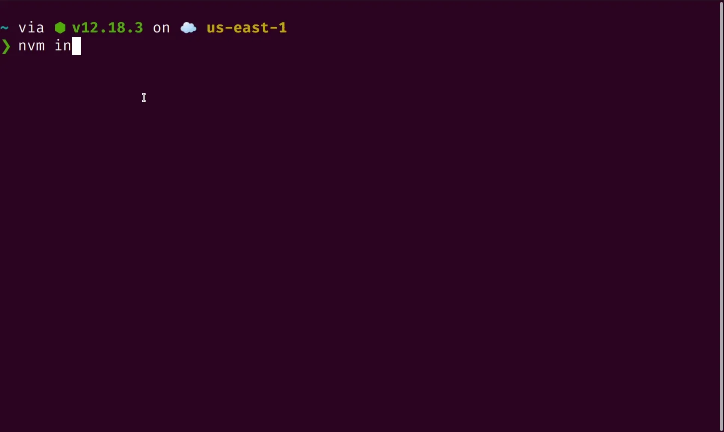Install Nodejs 14 install-node-14.gif
