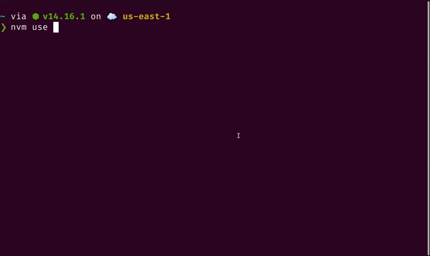 Select Node Version nvm-select-version.gif